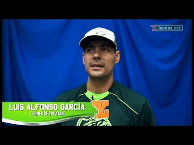 Luis Garcia of the Leones