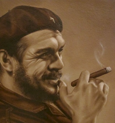 “Che” Guevara, icon of the socialist revolution in Cuba.