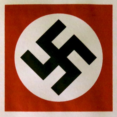 A Nazi swastika