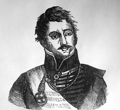 Sketch of General Martin Perfecto de Cos