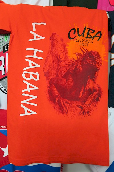 Or take an iguana home on a t-shirt...