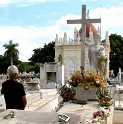 Famous tomb in Havana, Cuba