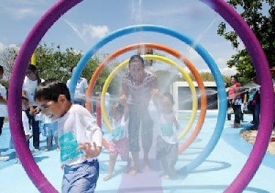 Water Park in Merida Yucatan Mexico