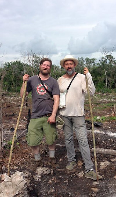 Allesandro Porcelli and Jeremy Charles in Yucatan for Cook It Raw