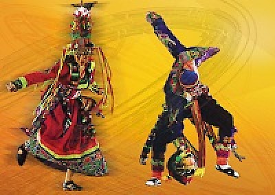 Folklorick Ballet in Merida Yucatan Mexico