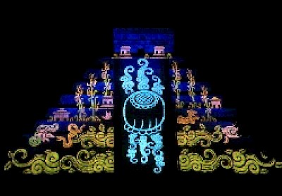 Light and Sound Show in Chichen Itza Yucatan Mexico